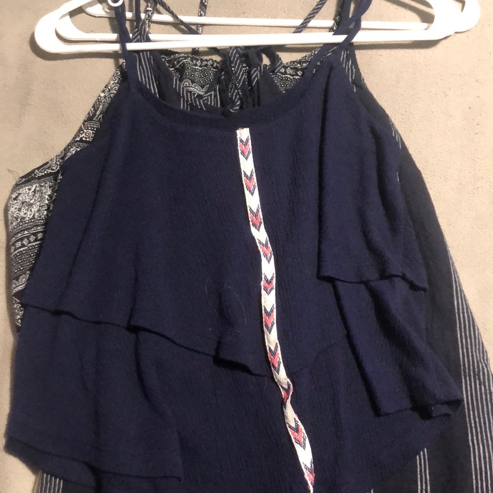 Three tank tops